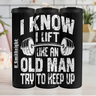 Garrafa Térmica O Velho Tenta Continuar