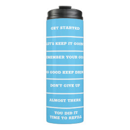 Garrafa Térmica Objetivos da água