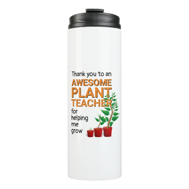 Garrafa Térmica Obrigado Professor Incrível (Frente)