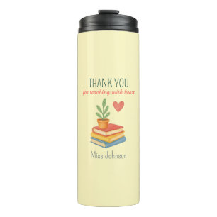 Garrafa Térmica Obrigado Professora - Presente De Apreciação Coraj