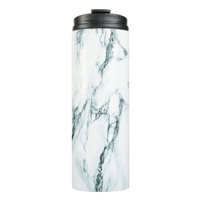 Garrafa Térmica Olho de Mármore Verde (Frente)