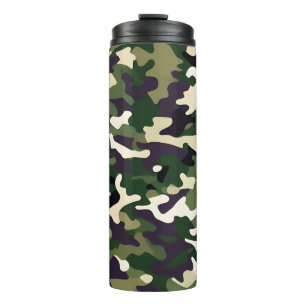 Garrafa Térmica Olive Camo