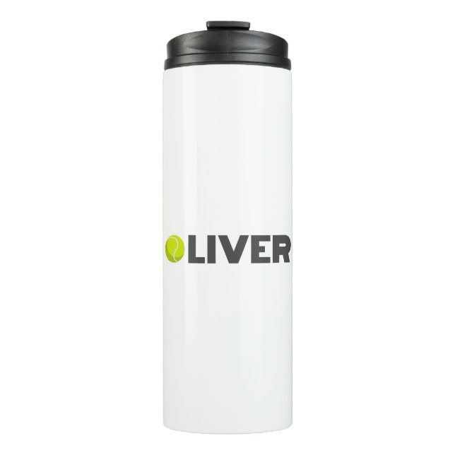 Garrafa Térmica Oliver Tênis (Frente)