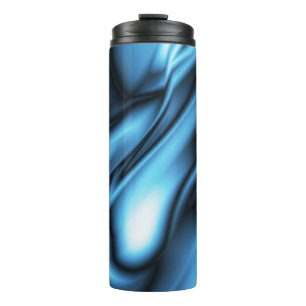 Garrafa Térmica Onda de Seda Azul