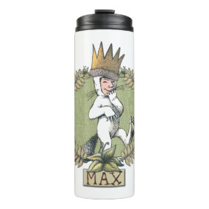 Garrafa Térmica Onde estão as coisas selvagens Crachá máximo