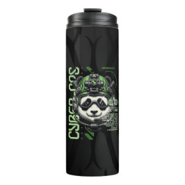 Garrafa Térmica Operações de Panda Ciborgue – Panda Cibernético Fu