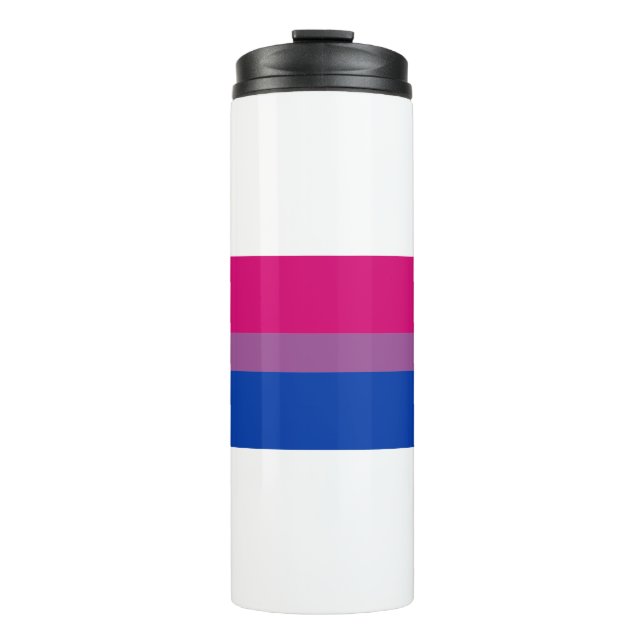 Garrafa Térmica Orgulho Bissexual (Frente)
