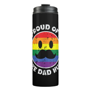 Garrafa Térmica Orgulho De Ti Pai Livre Abraça Orgulho gay Ally LG