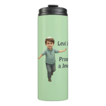 Orgulhoso Menino Judeu - Aquarela Fofa e Suave