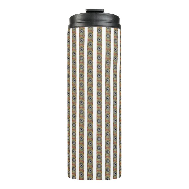 Garrafa Térmica Original spin art (Frente)