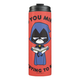 Garrafa Térmica Os titã adolescentes vão! corvo de   "que eu est