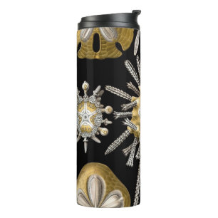 Garrafa Térmica Ouriços-do-mar Antigos Dólares de Areia por Ernst 