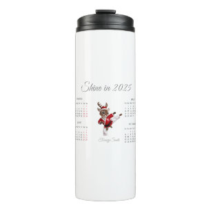 Garrafa Térmica Pacote de Café de Calendário Personalizado 2025