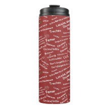 Padrão de Anatomia Minimalista Tumbler Térmico