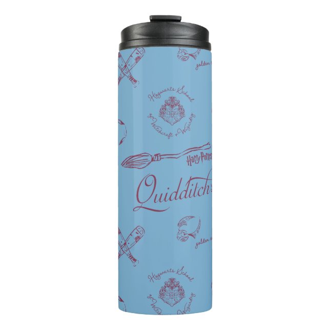 Garrafa Térmica Padrão de Desenho QUIDDITCH™ Vintage (Frente)