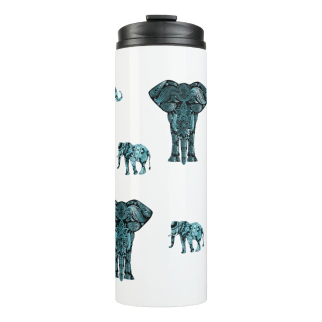 Garrafa Térmica Padrão de elefante (Frente)