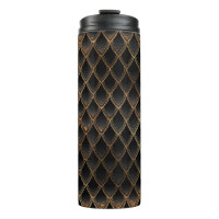 Padrão de Escala de Dragões com Glitter Preto e Do