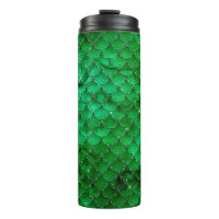 Padrão de Escama de Dragão Verde Esmeralda
