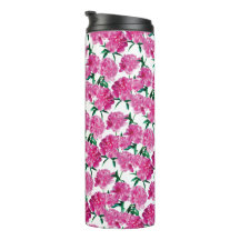 Padrão de Foto de Peônia Rosa Romântico Moderno Fe