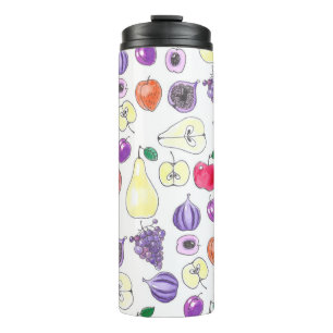 Garrafa Térmica padrão de fruta