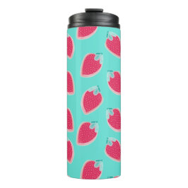 Garrafa Térmica Padrão de Fruta de morango