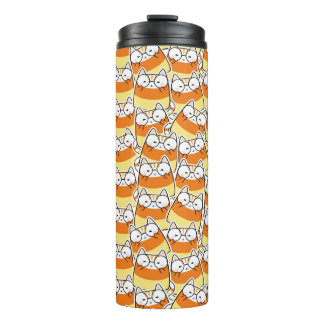 Garrafa Térmica Padrão de Gato de Milho Candy