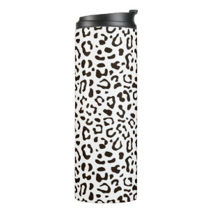 Garrafa Térmica Padrão de impressão leopardo
