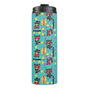 Garrafa Térmica Padrão de Mulher-Gato Chibi
