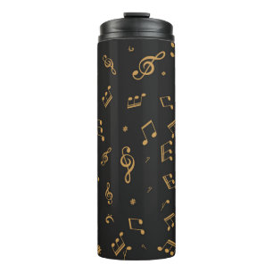 Garrafa Térmica Padrão de música