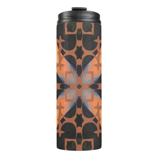 Garrafa Térmica Padrão de Tan Retroativo (Frente)