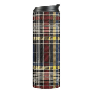 Garrafa Térmica Padrão de Tartan escocês