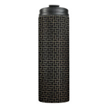 Padrão de tecelagem Dourada do Abstrato moderno El