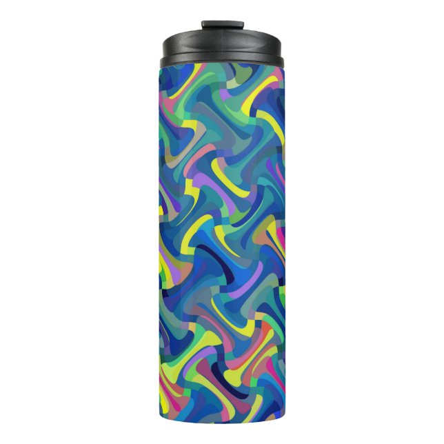 Garrafa Térmica Padrão de várias cores (Frente)