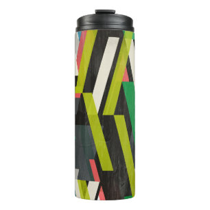 Garrafa Térmica Padrão Diagonal de Fluxo