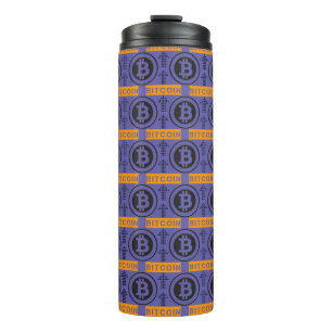 Garrafa Térmica Padrão do logotipo Bitmoney