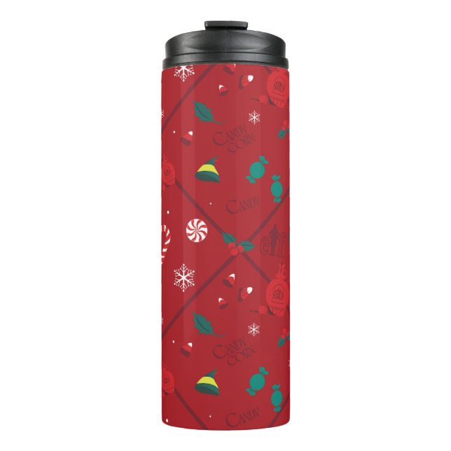 Garrafa Térmica Padrão do Verificador Elf Candy (Frente)