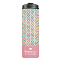 Padrão Moderno de Herringbone - Azul cor-de-rosa D