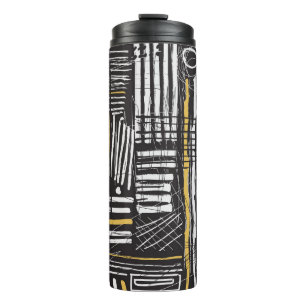 Garrafa Térmica Padrão uniforme criativo de abstrato: design artís