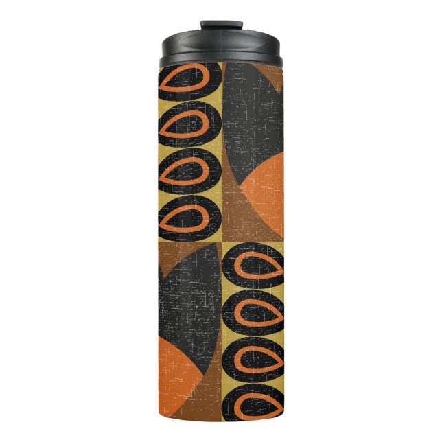 Garrafa Térmica padrão uniforme no estilo de design escandinavo. R (Frente)