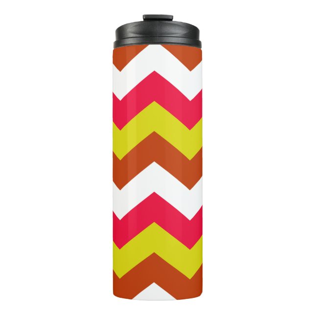 GARRAFA TÉRMICA  PADRÃO ZIGZAG. (Frente)