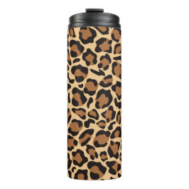 Garrafa Térmica Padrões sem focas de Leopard