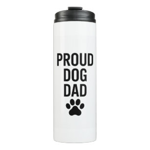 Garrafa Térmica Pai de Cachorro Orgulhoso - Presente Engraçado par