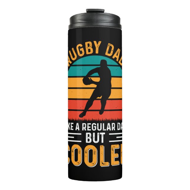 Garrafa Térmica Pai de Rugby (Frente)