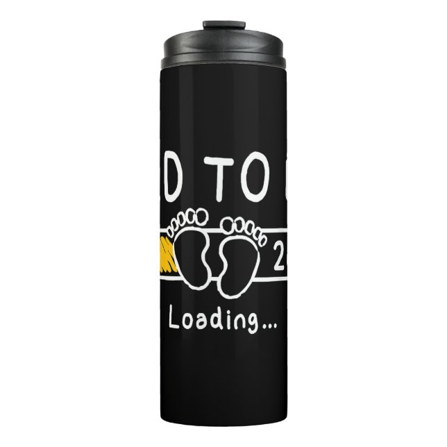 Garrafa Térmica Pai para ser o Pai 2025 pai 2025 a ser promovido (Frente)