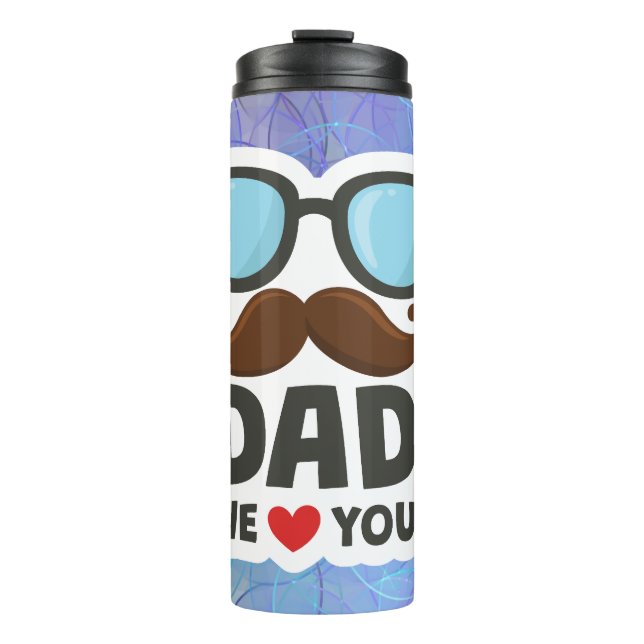 Garrafa Térmica Pai Que Te Amo (Frente)