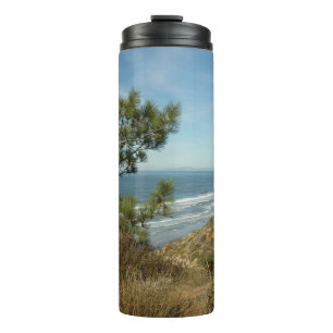 Garrafa Térmica Paisagem de Torrey Pine e Costa da Califórnia