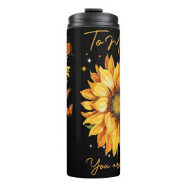 Garrafa Térmica Palavras de gratidão sentidas