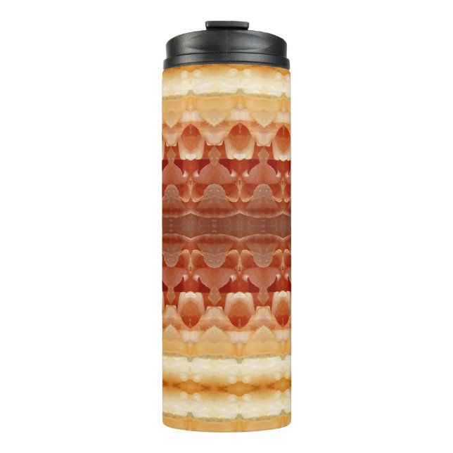 Garrafa Térmica Pale Peachy Ikat 8 (Frente)