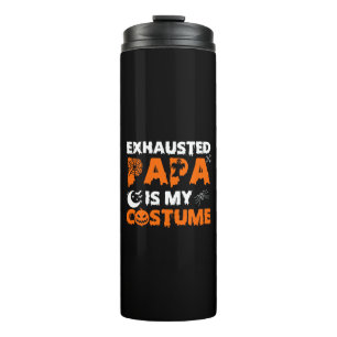 Garrafa Térmica papai exausto é meu disfarce
