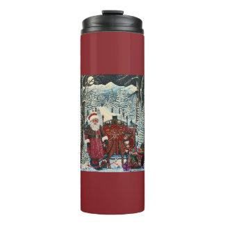 Garrafa Térmica Papai Noel está pronto para a decolagem